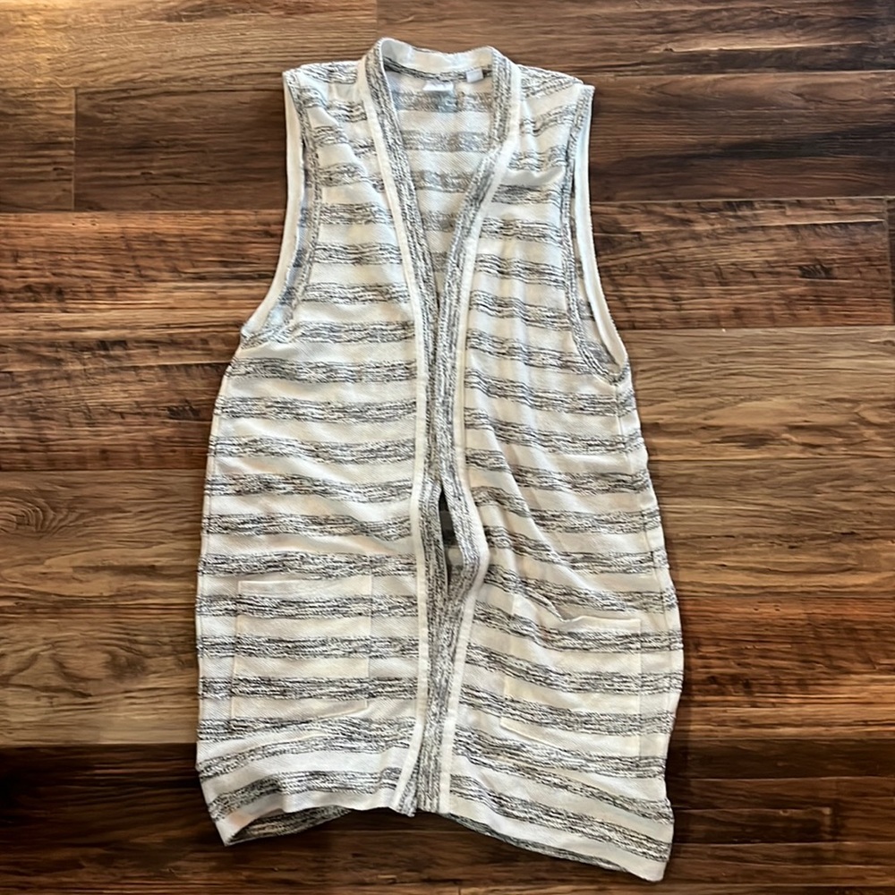 Long vest sweater, never worn